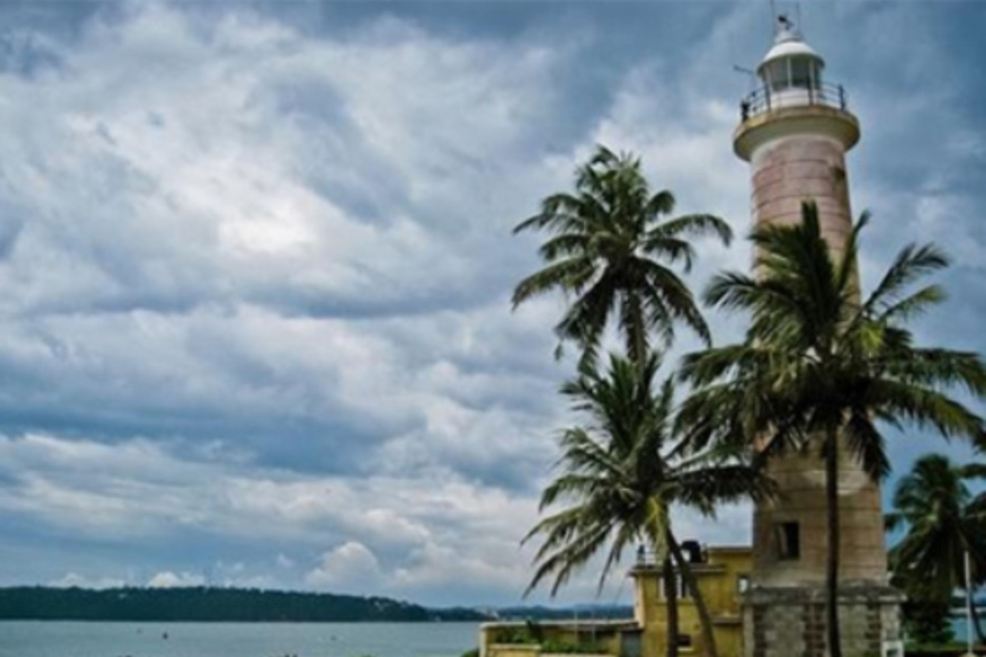 Galle Fort lighthouse Sri Lanka southern coast historic ramparts
