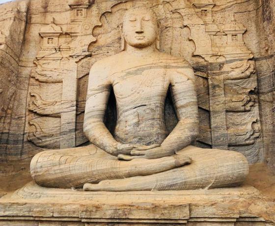 Polonnaruwa archaeological site Sri Lanka