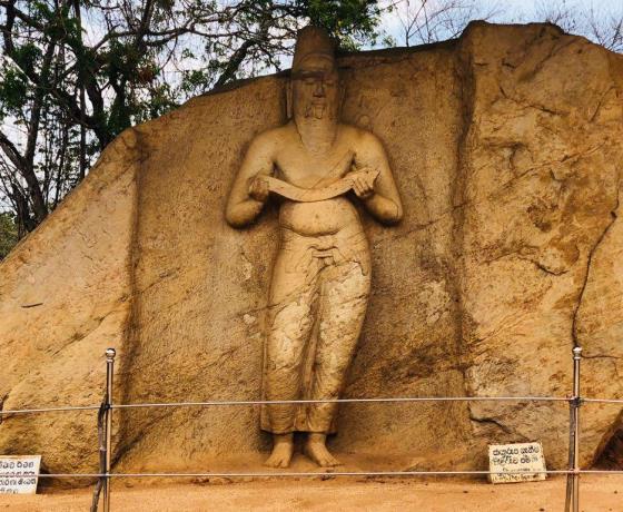 Polonnaruwa Gal Vihara Buddha statues Sri Lanka
