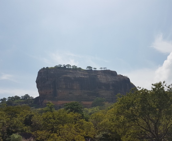 Sigiriya water gardens Sri Lanka landscape