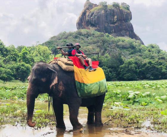 Sigiriya summit view Sri Lanka panoramic