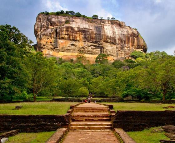 Sigiriya Rock Fortress Sri Lanka ancient palace UNESCO World Heritage