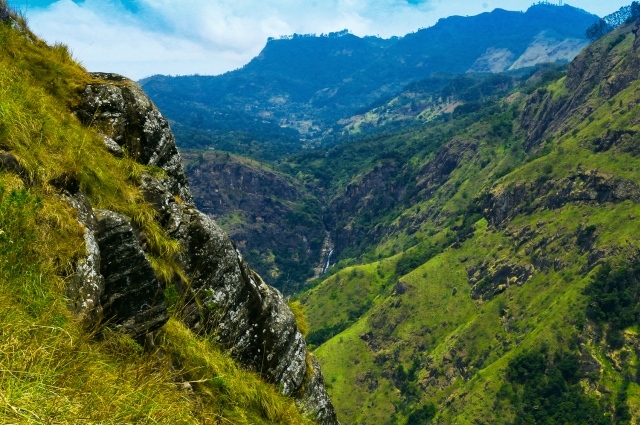 Ella Sri Lanka mountain views tea plantations hiking trails