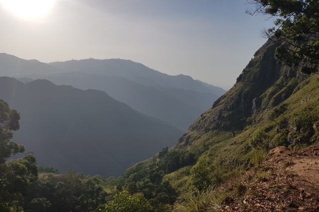 Ella Rock mountain hiking trail scenic viewpoint tea country