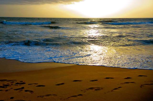 Negombo beach fishing village Dutch canal lagoon Sri Lanka