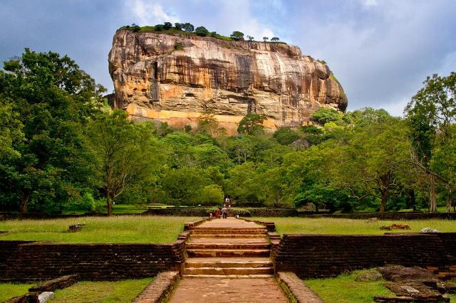 Sigiriya Rock Fortress Sri Lanka ancient palace UNESCO heritage